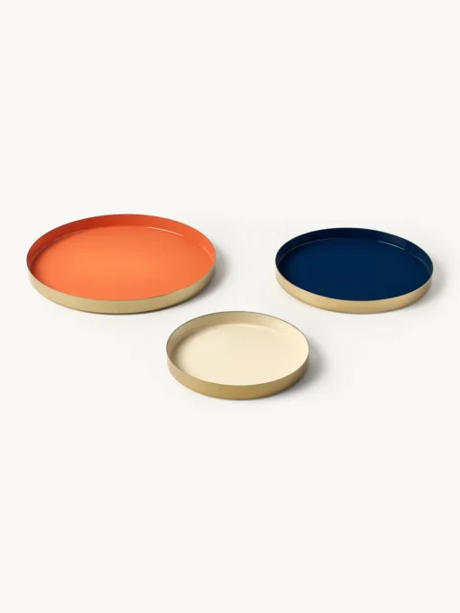 Hot Set de bandejas decorativas Tavi, 3 uds. Jarrones|Bandejas Decorativas