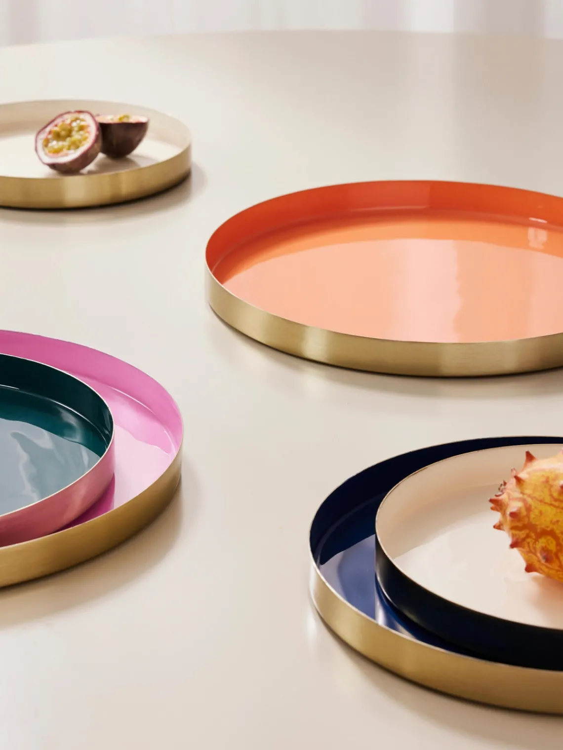 Hot Set de bandejas decorativas Tavi, 3 uds. Jarrones|Bandejas Decorativas