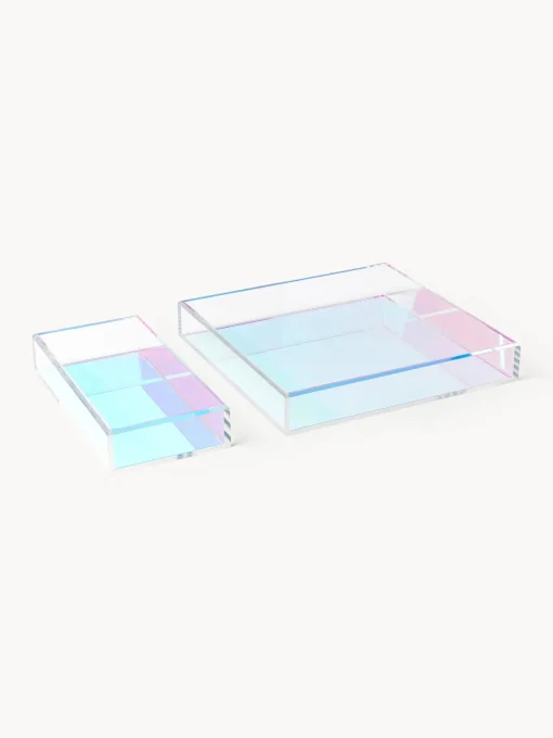 Outlet Set de bandejas decorativas Yuki, 2 pzas. Jarrones|Bandejas Decorativas