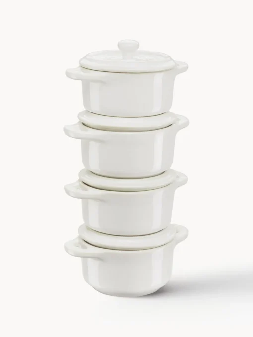 Ollas|Ollas>Staub Set de cazuelas pequeñas Mini Cocotte, 4 uds. Blanco