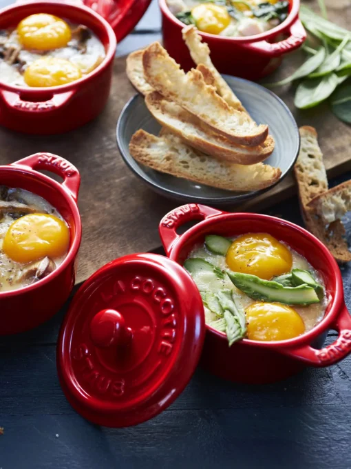 Ollas|Ollas>Staub Set de cazuelas pequeñas Mini Cocotte, 4 uds. Rojo
