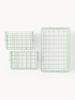 Hot Set de cestas de metal The Baskets, 3 uds. Niños Cestas Y Cajas|Almacenaje Infantil