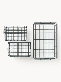 Sale Set de cestas de metal The Baskets, 3 uds. Niños Cestas Y Cajas|Jarrones
