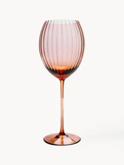 Copas De Vino|Vajillas Completas>ANNA VON LIPA Set de copas de vino blanco artesanales Lyon, 2 uds. Terracota