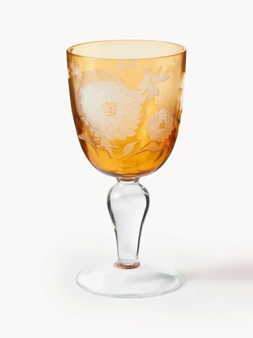 Copas De Vino|Vajillas Completas>POLSPOTTEN Set de copas de vino Peony, 6 uds.