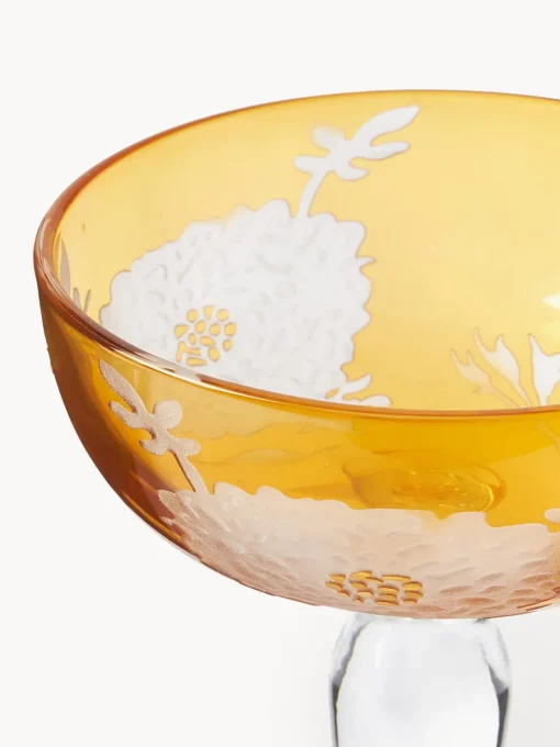 Copas De Champagne|Vajillas Completas>POLSPOTTEN Set de copas pompadour de champán Peony, 6 uds.