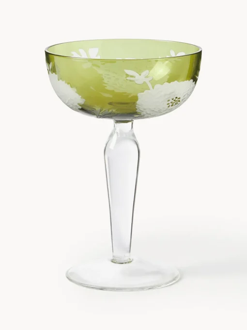 Copas De Champagne|Vajillas Completas>POLSPOTTEN Set de copas pompadour de champán Peony, 6 uds.