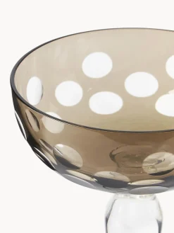 Hot Set de copas pompadour de champán Cuttings, 6 uds. Copas De Champagne|Vajillas Completas