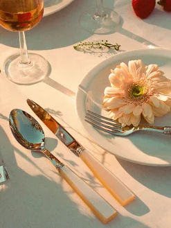 Online Set de cubiertos de acero inoxidable Icône, tamaños diferentes Juego De Cubiertos|Vajillas Completas