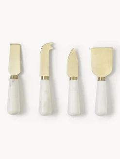 Cuchillos De Cocina Y Bloques|Cuchillos De Queso>Westwing Collection Set de cuchillos de queso de mármol Agata, 4 uds.
