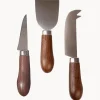 Set de cuchillos para queso de madera Astrid, 3 pzas. Cuchillos De Cocina Y Bloques|Cuchillos De Queso