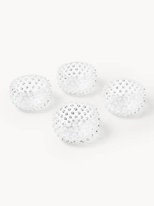 Hot Set de cuencos soplados Hobnail, 4 uds. Cuencos Aperitivos|Vajillas Completas