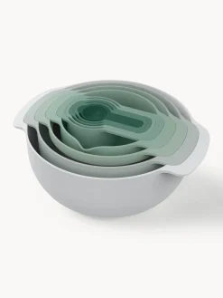 Artículos De Cocina|Utensilios De Cocina>Joseph Joseph Set de cuencos y cucharas medidoras Nest Plus, 9 pzas. Tonos verdes y grises