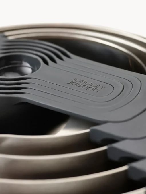 Artículos De Cocina|Utensilios De Cocina>Joseph Joseph Set de cuencos y cucharas medidoras Nest Plus, 9 pzas. Plateado, azul oscuro