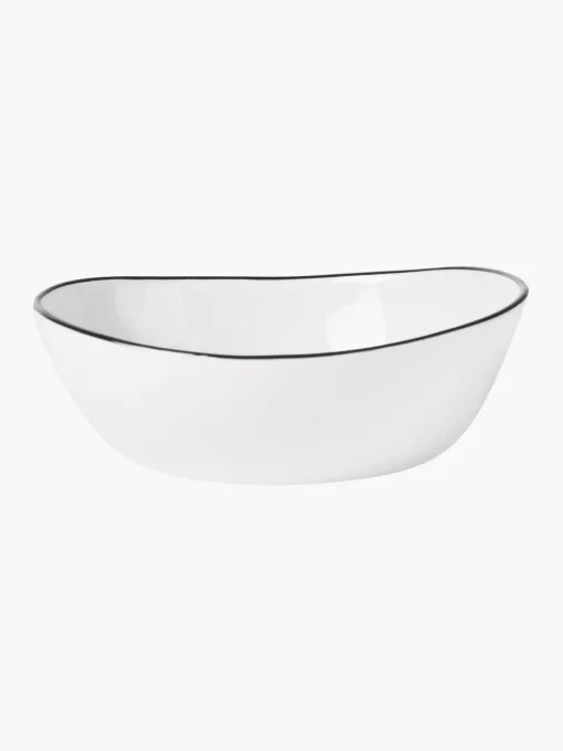 Sale Set de desayuno artesanal de porcelana Salt, 4 comensales (16 pzas.) Vajillas Completas|Menaje De Mesa