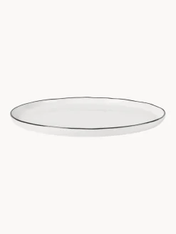 Sale Set de desayuno artesanal de porcelana Salt, 4 comensales (16 pzas.) Vajillas Completas|Menaje De Mesa