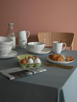 Vajillas Completas|Menaje De Mesa>Westwing Collection Set de desayuno de porcelana con relieves Sali, 4 comensales (12 pzas.)