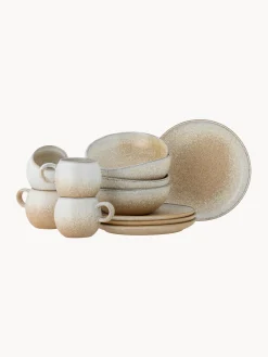 Outlet Set de desayuno Paula, 4 comensales (12 pzas.) Vajillas Completas|Menaje De Mesa