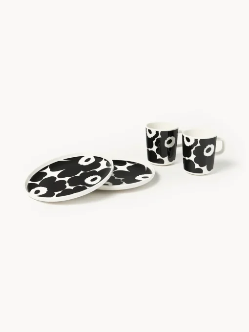 Vajillas Completas|Menaje De Mesa>Marimekko Set de desayuno Unikko, 2 comensales (4 pzas.)