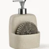 Outlet Set de dosificador de jabón Sand, 2 pzas. Escurreplatos|Almacenaje De Cocina
