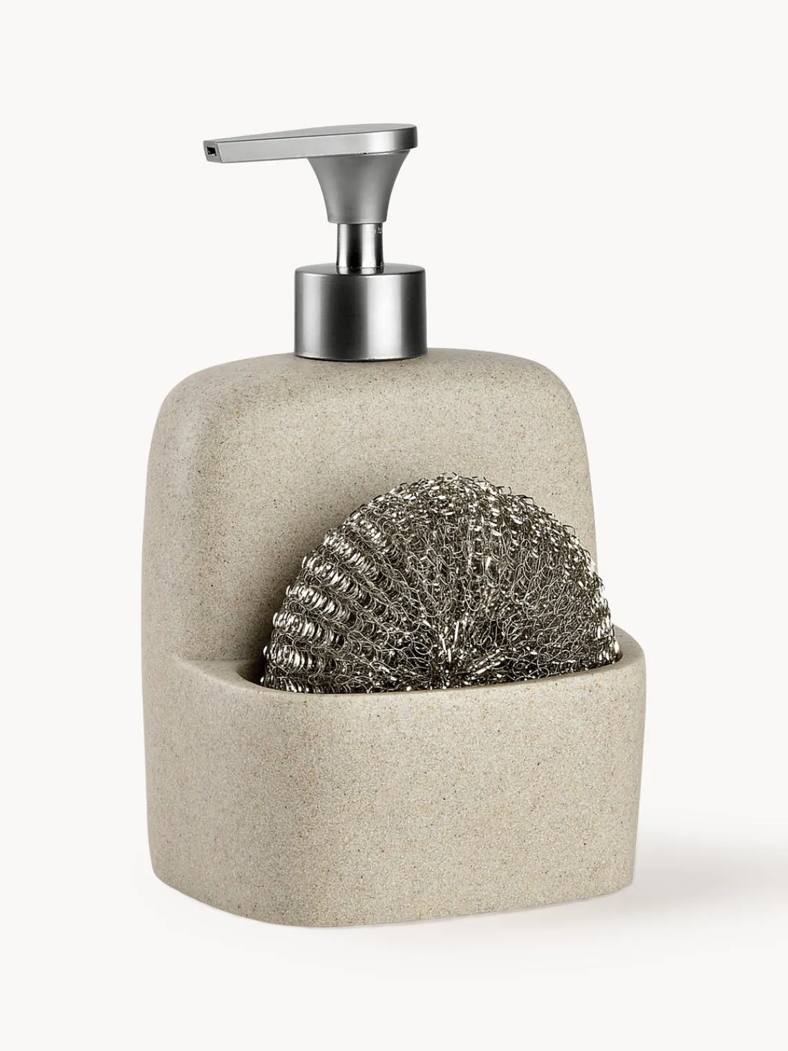 Outlet Set de dosificador de jabón Sand, 2 pzas. Escurreplatos|Almacenaje De Cocina