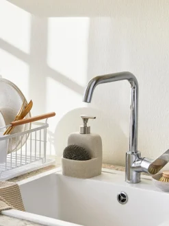 Outlet Set de dosificador de jabón Sand, 2 pzas. Escurreplatos|Almacenaje De Cocina