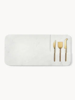 Best Set de fuente con cuchillos para quesos Jaya, 4 pzas. Tablas De Cortar|Utensilios De Cocina