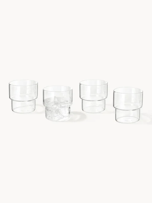 Jarras De Agua|Vajillas Completas>Westwing Collection Set de jarra con vasos de agua siplado Gustave, 5 pzas.