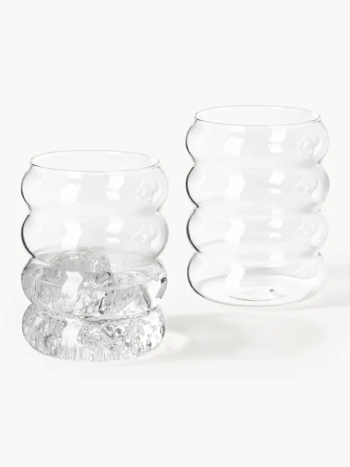 Jarras De Agua|Vajillas Completas>Westwing Collection Set de jarra y vasos soplado Bubbly, 5 pzas.