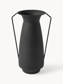 Jarrones|Jarrones></noscript>POLSPOTTEN Set de jarrones artesanales Roman, 4 uds. Negro