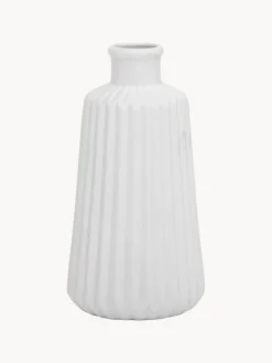 Outlet Set de jarrones de porcena con relieve Esko, 2 uds. Jarrones|Jarrones
