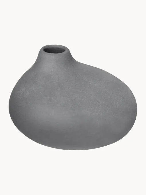 Jarrones|Jarrones>blomus Set de jarrones pequeños de porcelana Nona, 3 uds. Gris oscuro