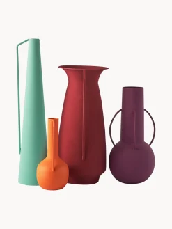 Jarrones|Jarrones></noscript>POLSPOTTEN Set de jarrones Roman, 4 uds. Naranja, verde menta, rojo indio, morado oscuro