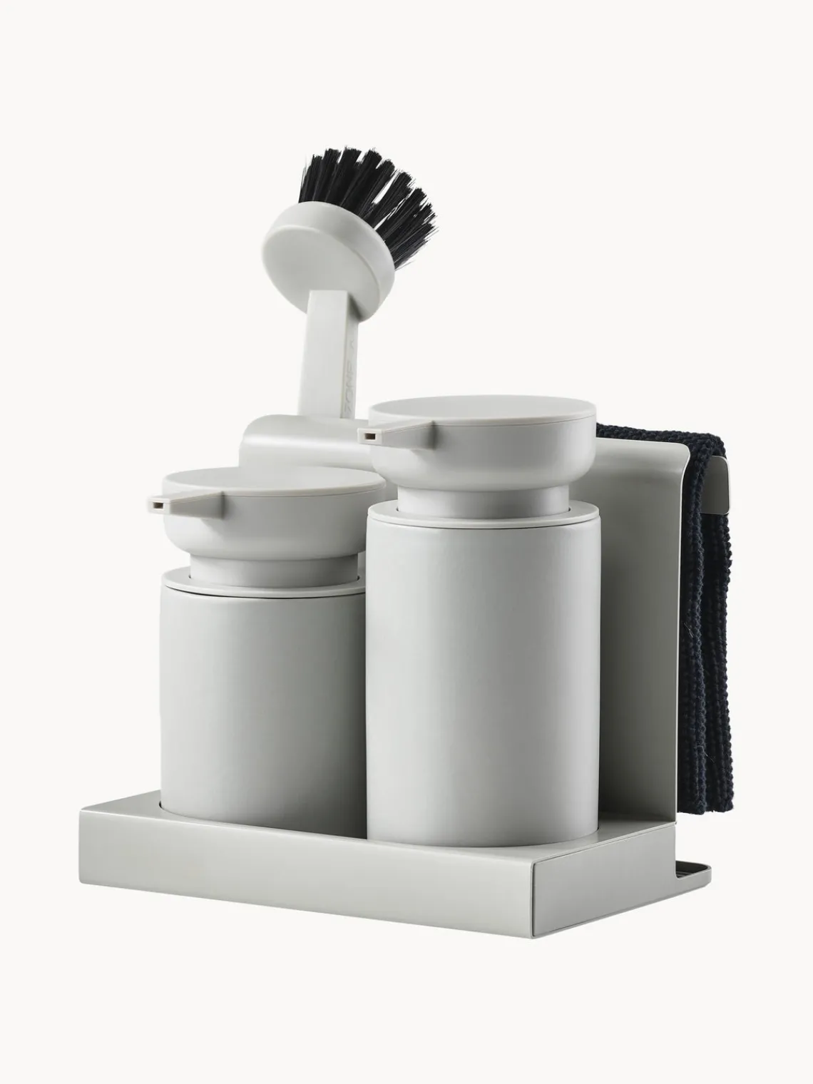 Escurreplatos|Almacenaje De Cocina>Zone Denmark Set de lavavajillas Diish, 5 pzas. Gris claro