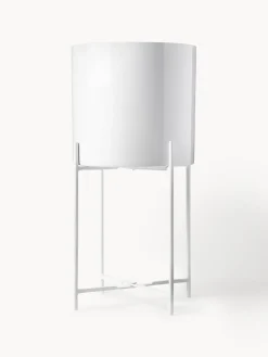 Maceteros|Jarrones>Westwing Collection Set de maceteros de metal Mina, 2 uds. Blanco