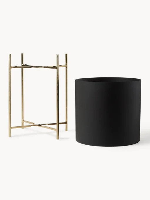 Clearance Set de maceteros de metal Mina, 2 uds. Maceteros|Jarrones