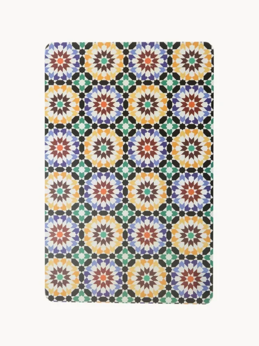 Hot Set de manteles individuales doble cara de plástico Marrakesch, 6 pzas. Manteles Individuales|Vajillas Completas