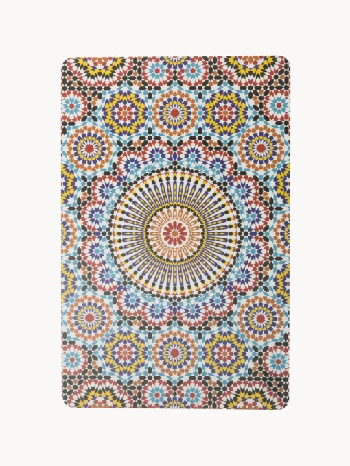Hot Set de manteles individuales doble cara de plástico Marrakesch, 6 pzas. Manteles Individuales|Vajillas Completas