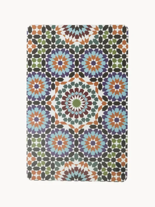Hot Set de manteles individuales doble cara de plástico Marrakesch, 6 pzas. Manteles Individuales|Vajillas Completas