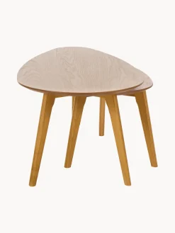 Outlet Set de mesas de centro de roble Bloom, 2 uds. Mesas De Centro|Mesas De Centro