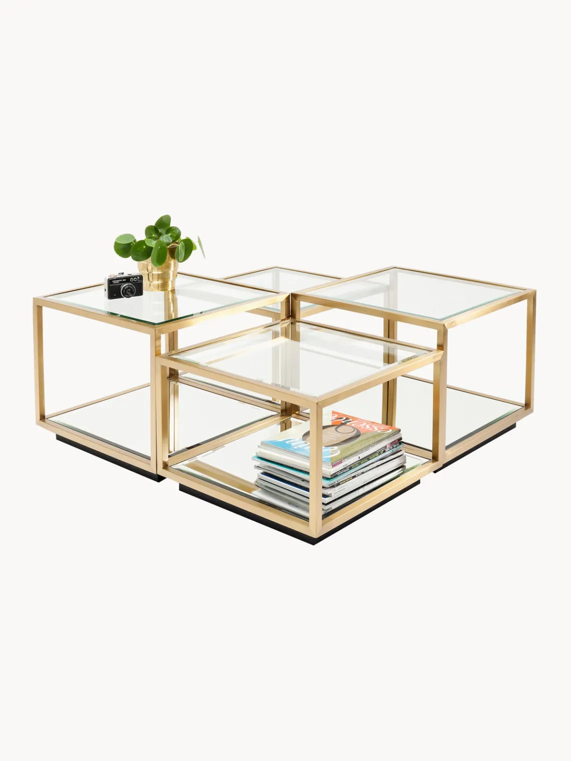 Online Set de mesas de centro Luigi, 4 uds. Mesas De Centro|Mesas De Centro