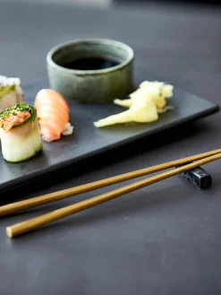 Set de palillos chinos Chop, 2 pares Cubiertos Individuales|Juego De Cubiertos