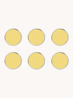 Material De Oficina|Material De Oficina></noscript>Mustard Made Set de pines magnéticos The Buttons, 6 uds. Amarillo claro, plateado