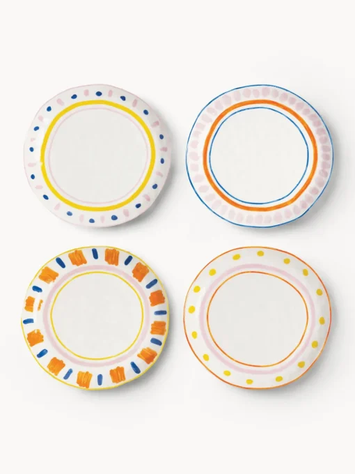 Platos De Postre|Vajillas Completas>&k Amsterdam Set de platos postre de porcelana Boavista, 4 uds.