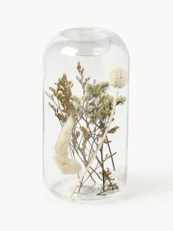 New Set de portavelas con flores secas Eleonora, 2 uds. Portavelas|Jarrones