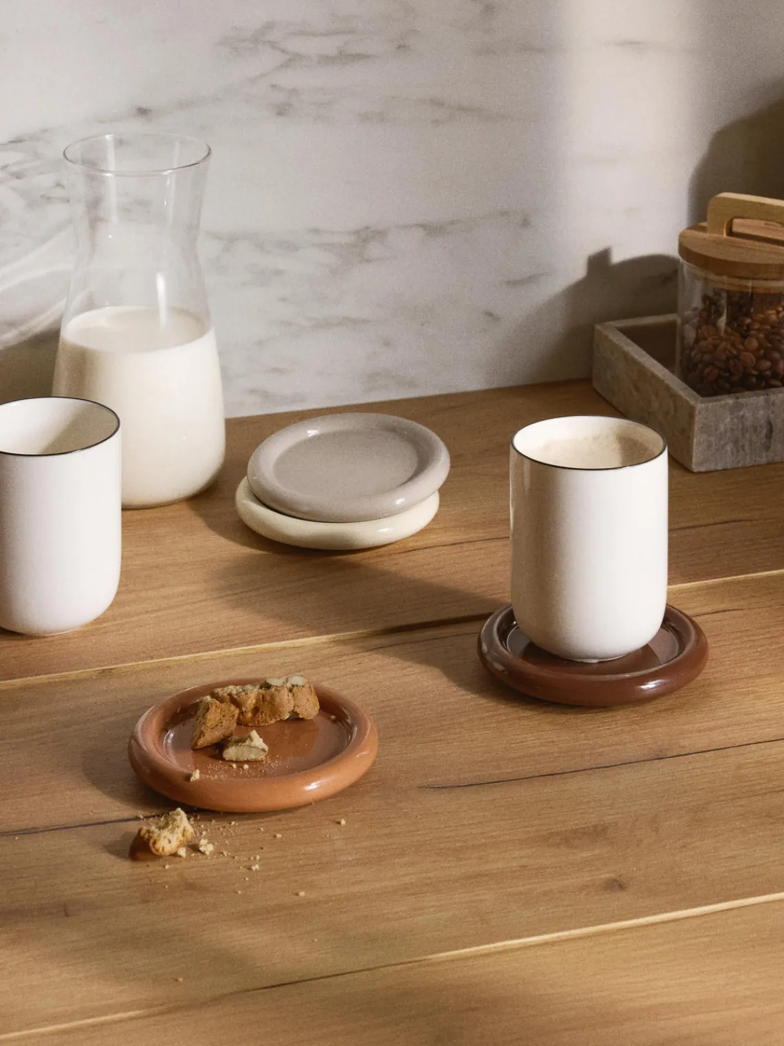 Outlet Set de posavasos Yael, 4 uds. Posavasos|Vajillas Completas