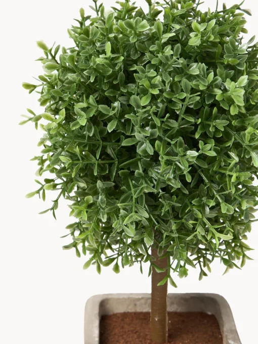 Clearance Set de árboles artificiales artesanales Moni, 2 uds. Flores Artificiales|Jarrones
