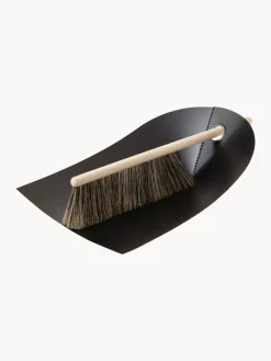 Artículos De Cocina|Utensilios De Cocina>Normann Copenhagen Set de recogedor y escoba Velto, 2 pzas. Negro