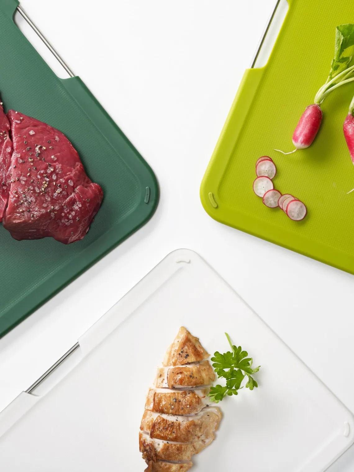 Tablas De Cortar|Utensilios De Cocina>Joseph Joseph Set de tablas de cortar con soporte Nest, 4 uds.