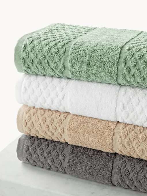 Toallas|Mantas>Westwing Collection Set de toallas Katharina, tamaños diferentes Beige